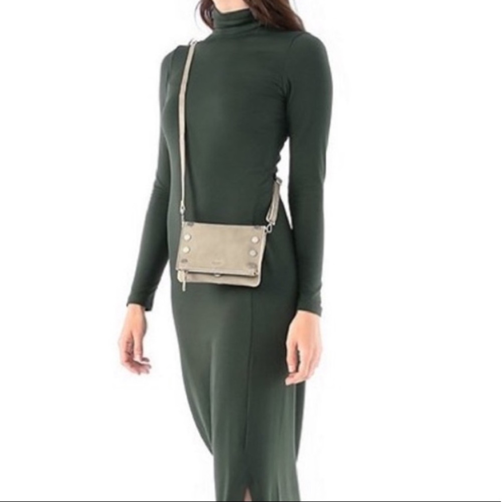 Hammitt Stadium Crossbody in Pewter